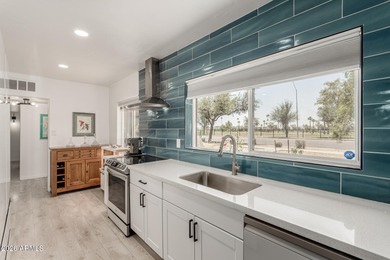 This home has a new roof, new HV/AC system, both replaced last on Encanto 18 Golf Course in Arizona - for sale on GolfHomes.com, golf home, golf lot