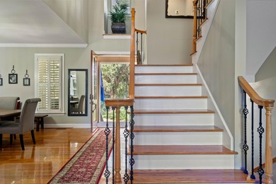 Privately nestled on a serene cul-de-sac within the gated on The Links at Stono Ferry in South Carolina - for sale on GolfHomes.com, golf home, golf lot