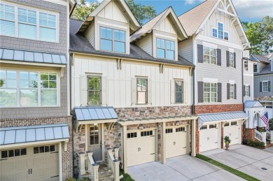 This impeccably designed three-story townhome offers the perfect on Bridgemill Golf Club in Georgia - for sale on GolfHomes.com, golf home, golf lot