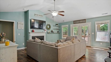 Welcome to your dream home in the coveted Lake Royale community on River Golf and County Club at Lake Royale in North Carolina - for sale on GolfHomes.com, golf home, golf lot
