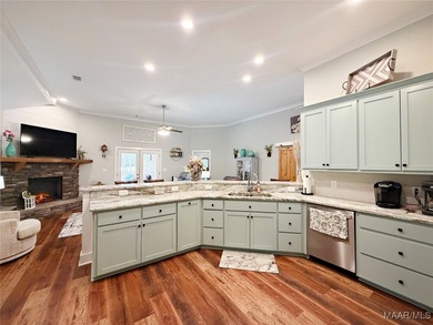 Located on the golf course in Emerald Mountain with flowing on Emerald Mountain Golf Course in Alabama - for sale on GolfHomes.com, golf home, golf lot