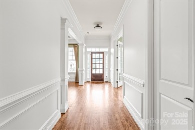 Discover timeless elegance in this full-brick stately Skybrook on Skybrook Golf Club in North Carolina - for sale on GolfHomes.com, golf home, golf lot