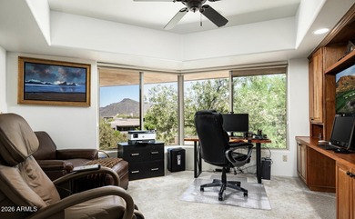 Fully furnished Cochise Ridge home offers an ideal blend of on Desert Mountain Club - Apache Golf Course in Arizona - for sale on GolfHomes.com, golf home, golf lot