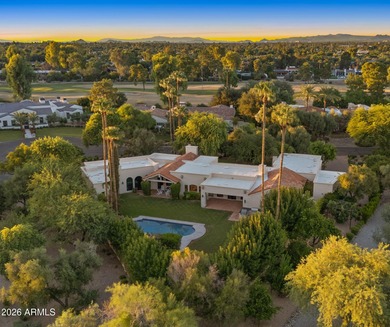 This elegant European-style estate, tucked within one of on Camelback Golf Club in Arizona - for sale on GolfHomes.com, golf home, golf lot