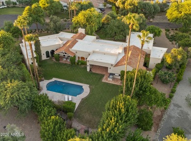 This elegant European-style estate, tucked within one of on Camelback Golf Club in Arizona - for sale on GolfHomes.com, golf home, golf lot