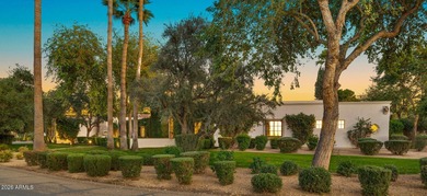 This elegant European-style estate, tucked within one of on Camelback Golf Club in Arizona - for sale on GolfHomes.com, golf home, golf lot