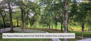 Walkout on Absolutely Spectacular (just under 1 ac) Lot on Fox Creek Golf Club in Illinois - for sale on GolfHomes.com, golf home, golf lot