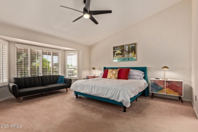 Imagine having your morning coffee  on your covered patio on Tuscany Falls At Pebble Creek in Arizona - for sale on GolfHomes.com, golf home, golf lot