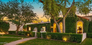 This elegant European-style estate, tucked within one of on Camelback Golf Club in Arizona - for sale on GolfHomes.com, golf home, golf lot