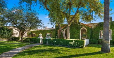 This elegant European-style estate, tucked within one of on Camelback Golf Club in Arizona - for sale on GolfHomes.com, golf home, golf lot