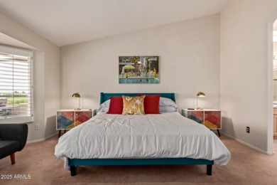 Imagine having your morning coffee  on your covered patio on Tuscany Falls At Pebble Creek in Arizona - for sale on GolfHomes.com, golf home, golf lot