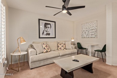 Imagine having your morning coffee  on your covered patio on Tuscany Falls At Pebble Creek in Arizona - for sale on GolfHomes.com, golf home, golf lot