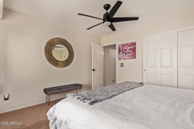 Imagine having your morning coffee  on your covered patio on Tuscany Falls At Pebble Creek in Arizona - for sale on GolfHomes.com, golf home, golf lot