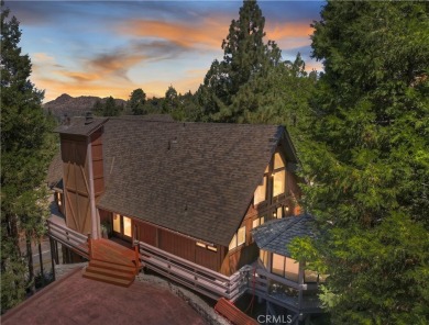 Dream Lake Rights Retreat! Bear Hugz Lodge is Ready to Embrace on Lake Arrowhead Country Club in California - for sale on GolfHomes.com, golf home, golf lot