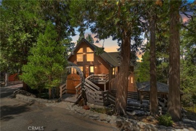 Dream Lake Rights Retreat! Bear Hugz Lodge is Ready to Embrace on Lake Arrowhead Country Club in California - for sale on GolfHomes.com, golf home, golf lot