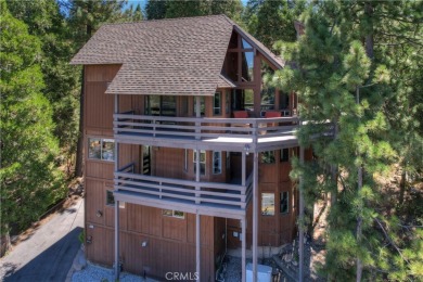 Dream Lake Rights Retreat! Bear Hugz Lodge is Ready to Embrace on Lake Arrowhead Country Club in California - for sale on GolfHomes.com, golf home, golf lot