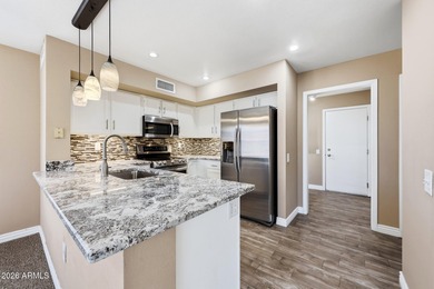 This stunning Wexford model sits on an oversized corner on Trail Ridge Golf Course in Arizona - for sale on GolfHomes.com, golf home, golf lot