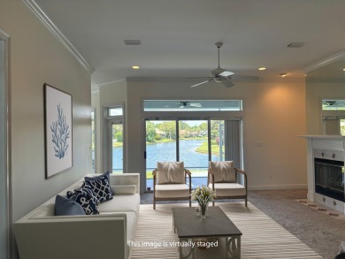 Welcome to this charming lakefront home in the private gated on Emerald Bay Golf Club in Florida - for sale on GolfHomes.com, golf home, golf lot