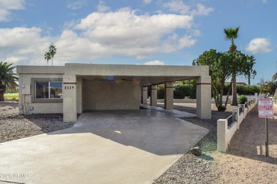 This rare stand-alone Camelot Estate Unit 1 charmer is a find! on Painted Mountain Golf Club in Arizona - for sale on GolfHomes.com, golf home, golf lot