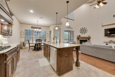 Stunning 4 bedroom, 3.5 bath home located in the only 24-7 gated on The Golf Club at Resort Eagle Mountain Lake in Texas - for sale on GolfHomes.com, golf home, golf lot