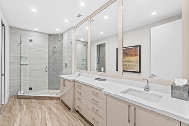 Step into this beautiful remodeled condo, where natural light on Polo Club of Boca Raton in Florida - for sale on GolfHomes.com, golf home, golf lot