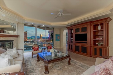Stunning high-rise residence w/Pristine strip view. The Rare 11' on Las Vegas Country Club in Nevada - for sale on GolfHomes.com, golf home, golf lot