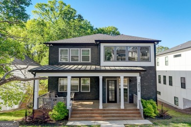 Step into a world of modern luxury on esteemed Cambridge Avenue on College Park Municipal Golf Course in Georgia - for sale on GolfHomes.com, golf home, golf lot