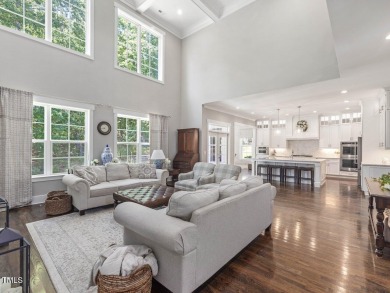 Welcome to this stunning and spacious home nestled in a premier on Chapel Ridge Golf Club in North Carolina - for sale on GolfHomes.com, golf home, golf lot
