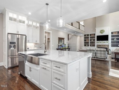 Welcome to this stunning and spacious home nestled in a premier on Chapel Ridge Golf Club in North Carolina - for sale on GolfHomes.com, golf home, golf lot