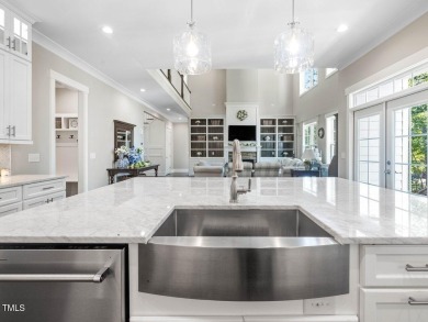 Welcome to this stunning and spacious home nestled in a premier on Chapel Ridge Golf Club in North Carolina - for sale on GolfHomes.com, golf home, golf lot