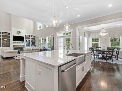 Welcome to this stunning and spacious home nestled in a premier on Chapel Ridge Golf Club in North Carolina - for sale on GolfHomes.com, golf home, golf lot