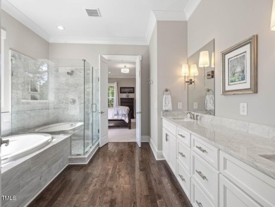 Welcome to this stunning and spacious home nestled in a premier on Chapel Ridge Golf Club in North Carolina - for sale on GolfHomes.com, golf home, golf lot