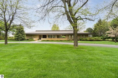GOLF COURSE LIVING: Exceptional six-bedroom custom-built home is on Pine River Country Club in Michigan - for sale on GolfHomes.com, golf home, golf lot