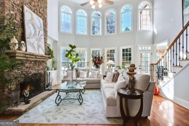 Stunning, Executive Estate in prestigious Glenaire subdivision on Hamilton Mill Golf Club in Georgia - for sale on GolfHomes.com, golf home, golf lot