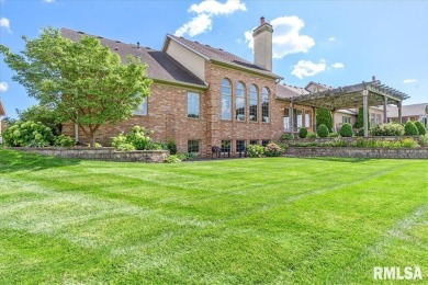 SOLD AT PRINT.   Living large in one of Springfield's most on Panther Creek Country Club in Illinois - for sale on GolfHomes.com, golf home, golf lot