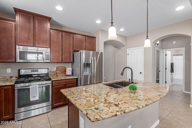 Nestled in the highly sought-after Verrado community, just two on Verrado Golf Club  in Arizona - for sale on GolfHomes.com, golf home, golf lot