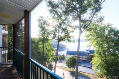 This condo is like living in a treehouse! Very private deck with on Bear Creek Valley Golf Club in Missouri - for sale on GolfHomes.com, golf home, golf lot