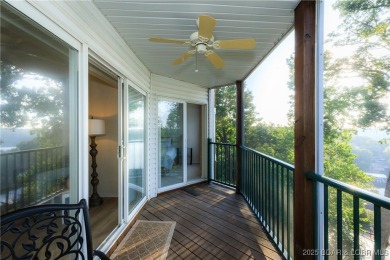 This condo is like living in a treehouse! Very private deck with on Bear Creek Valley Golf Club in Missouri - for sale on GolfHomes.com, golf home, golf lot