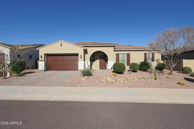 This exceptional energy-efficient 4-bedroom, 3.5-bath home with on Estrella Mountain Ranch Golf Course in Arizona - for sale on GolfHomes.com, golf home, golf lot