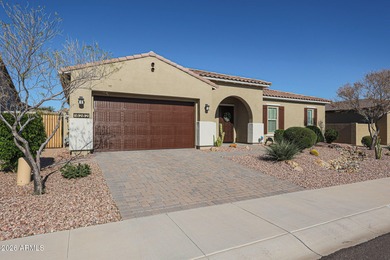 This exceptional energy-efficient 4-bedroom, 3.5-bath home with on Estrella Mountain Ranch Golf Course in Arizona - for sale on GolfHomes.com, golf home, golf lot