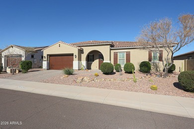 This exceptional energy-efficient 4-bedroom, 3.5-bath home with on Estrella Mountain Ranch Golf Course in Arizona - for sale on GolfHomes.com, golf home, golf lot