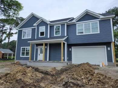 New Construction home on lot backing to the iconic 15th hole at on Elizabeth Manor Golf and Country Club in Virginia - for sale on GolfHomes.com, golf home, golf lot