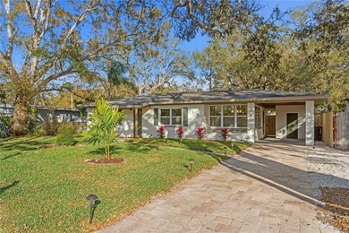 This fully remodeled 2 bedroom, 1.5 bathroom single story home on The Dunedin Country Club in Florida - for sale on GolfHomes.com, golf home, golf lot