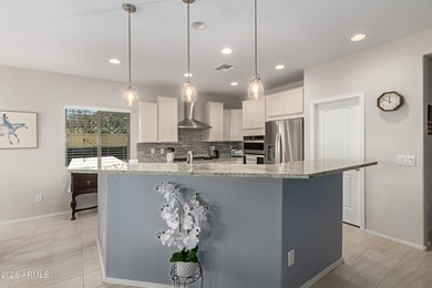 Welcome to a beautifully upgraded corner-lot home located in on Poston Butte Golf Club in Arizona - for sale on GolfHomes.com, golf home, golf lot