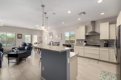 Welcome to a beautifully upgraded corner-lot home located in on Poston Butte Golf Club in Arizona - for sale on GolfHomes.com, golf home, golf lot