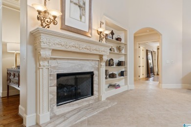 This grand Greystone home is nestled within its wooded  private on Greystone Golf and Country Club-Founders Course in Alabama - for sale on GolfHomes.com, golf home, golf lot