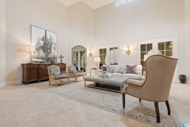 This grand Greystone home is nestled within its wooded  private on Greystone Golf and Country Club-Founders Course in Alabama - for sale on GolfHomes.com, golf home, golf lot