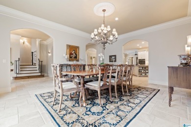 This grand Greystone home is nestled within its wooded  private on Greystone Golf and Country Club-Founders Course in Alabama - for sale on GolfHomes.com, golf home, golf lot