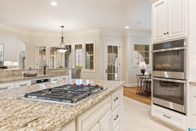 This grand Greystone home is nestled within its wooded  private on Greystone Golf and Country Club-Founders Course in Alabama - for sale on GolfHomes.com, golf home, golf lot