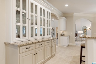 This grand Greystone home is nestled within its wooded  private on Greystone Golf and Country Club-Founders Course in Alabama - for sale on GolfHomes.com, golf home, golf lot